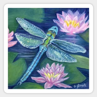 Spirit of Dragonfly Sticker